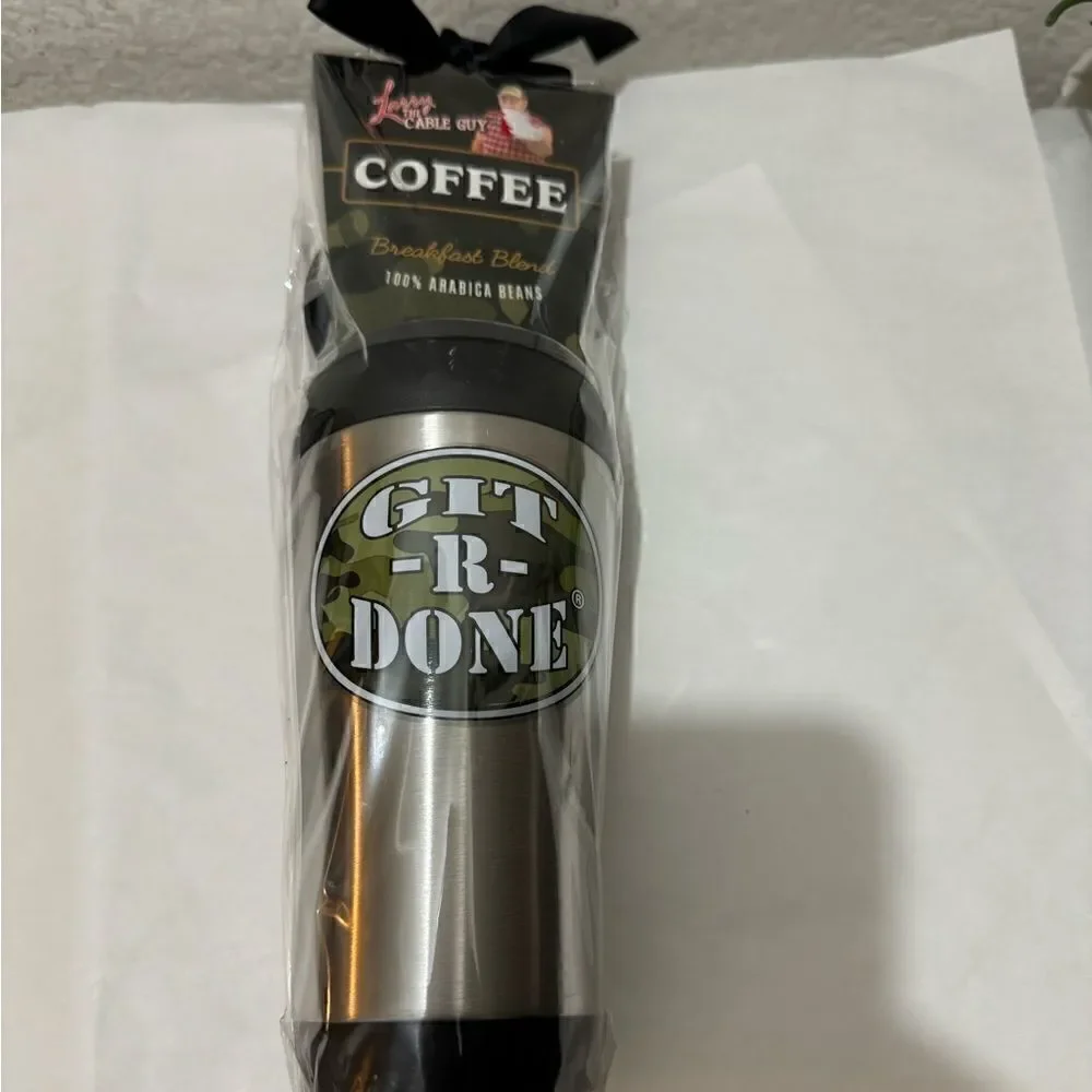 Larry the Cable Guy Git-R-Done Coffee Gift Set